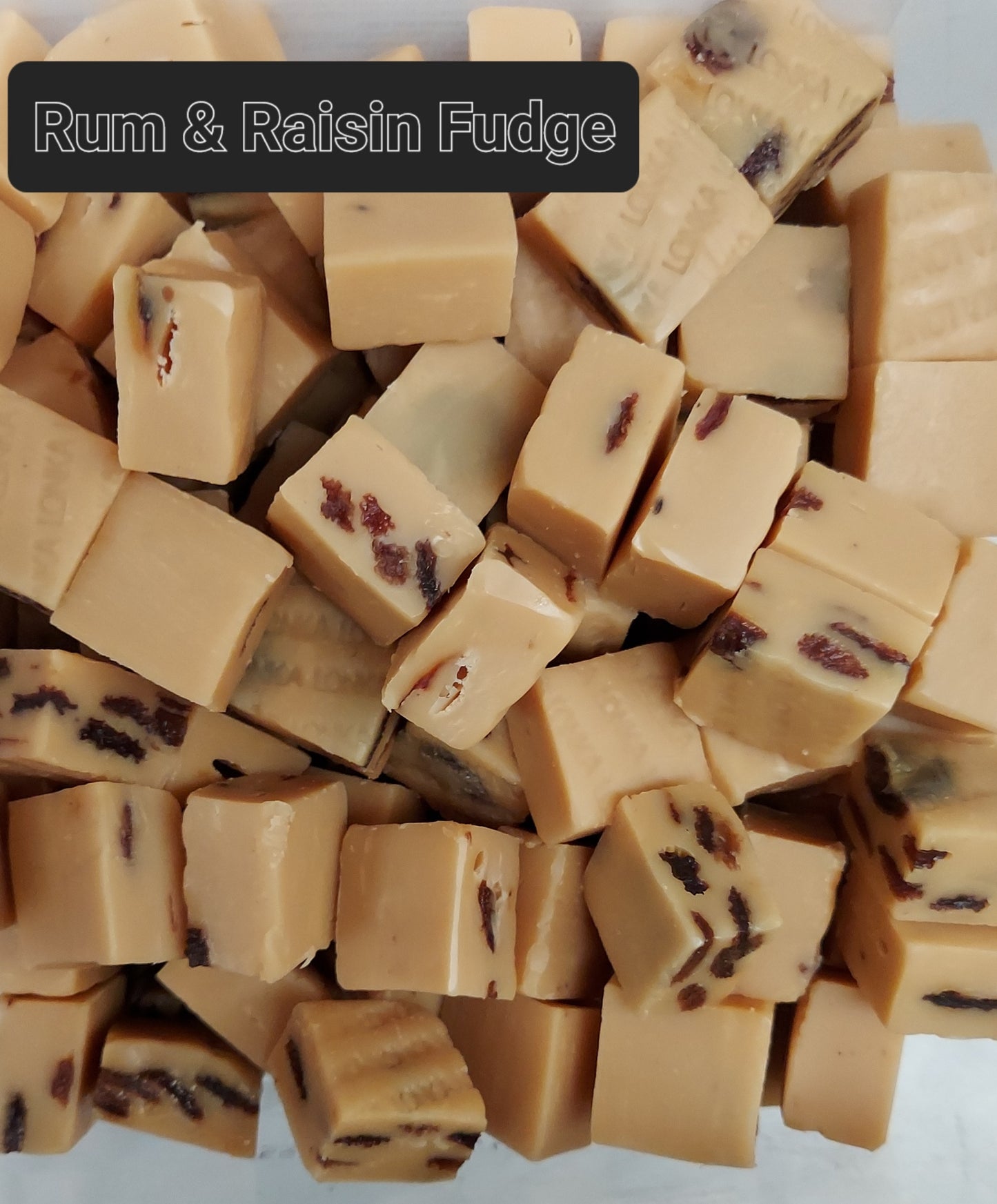 Rum & Raisin Fudge
