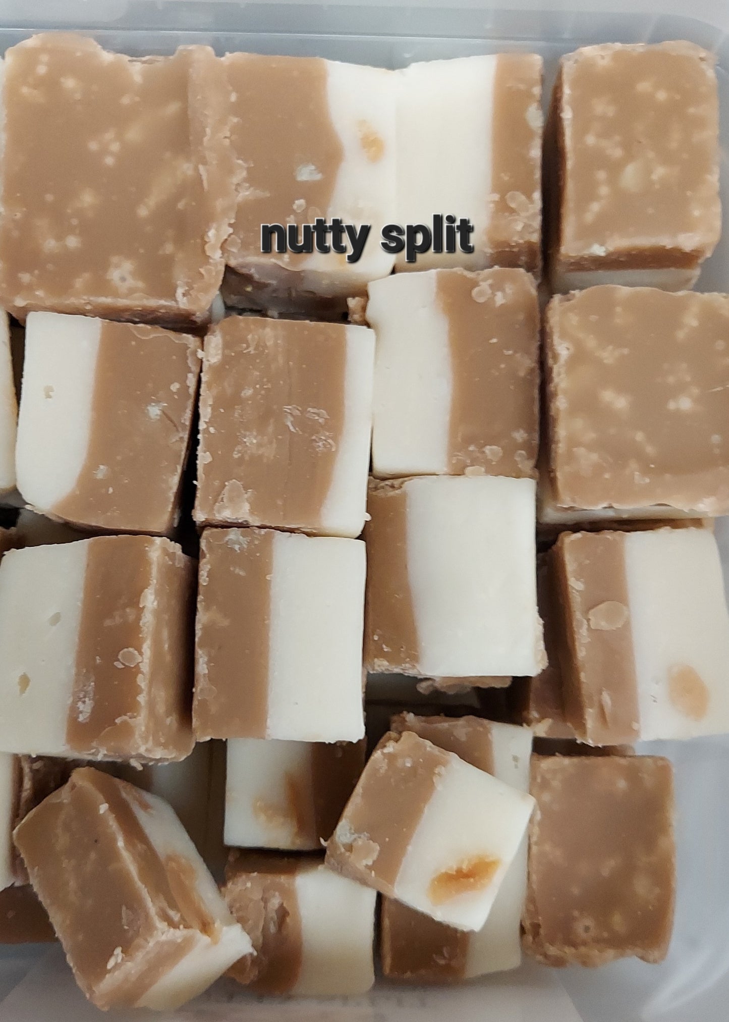 Nutty Split Fudge